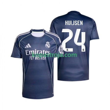 Billiga Fotbollströjor Real Madrid Huijsen 24 Borta tröja 2025/26 Kortärmad